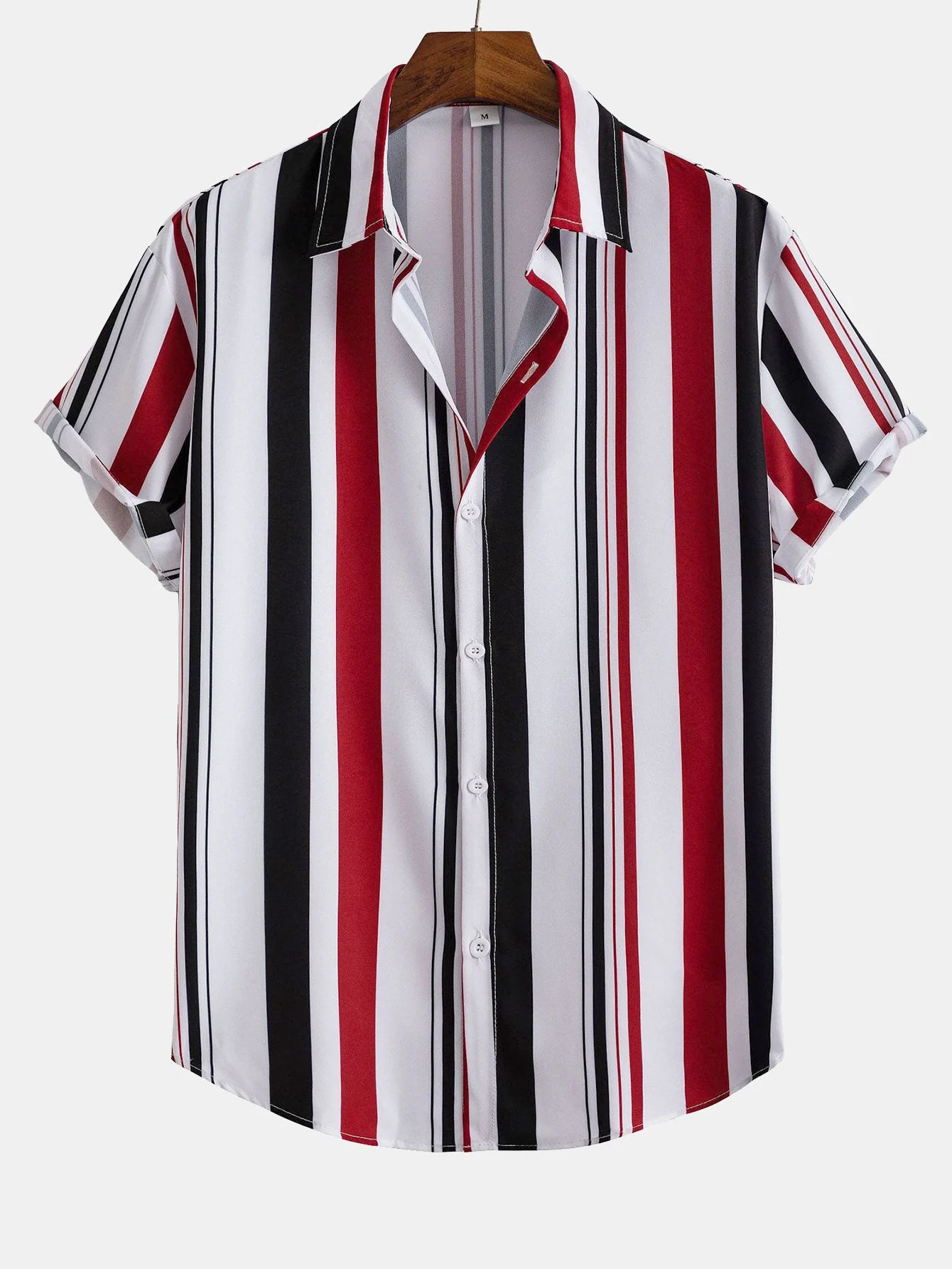 Simón® | Colored Striped Print Shirt - Image 3