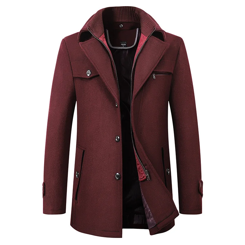 Siro | Men's Waterproof Business Winter Coat - Elegant and Warm - Image 4