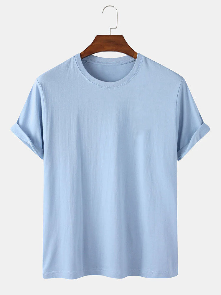 Stefan® | 100% Cotton Basic T-Shirt - Image 4