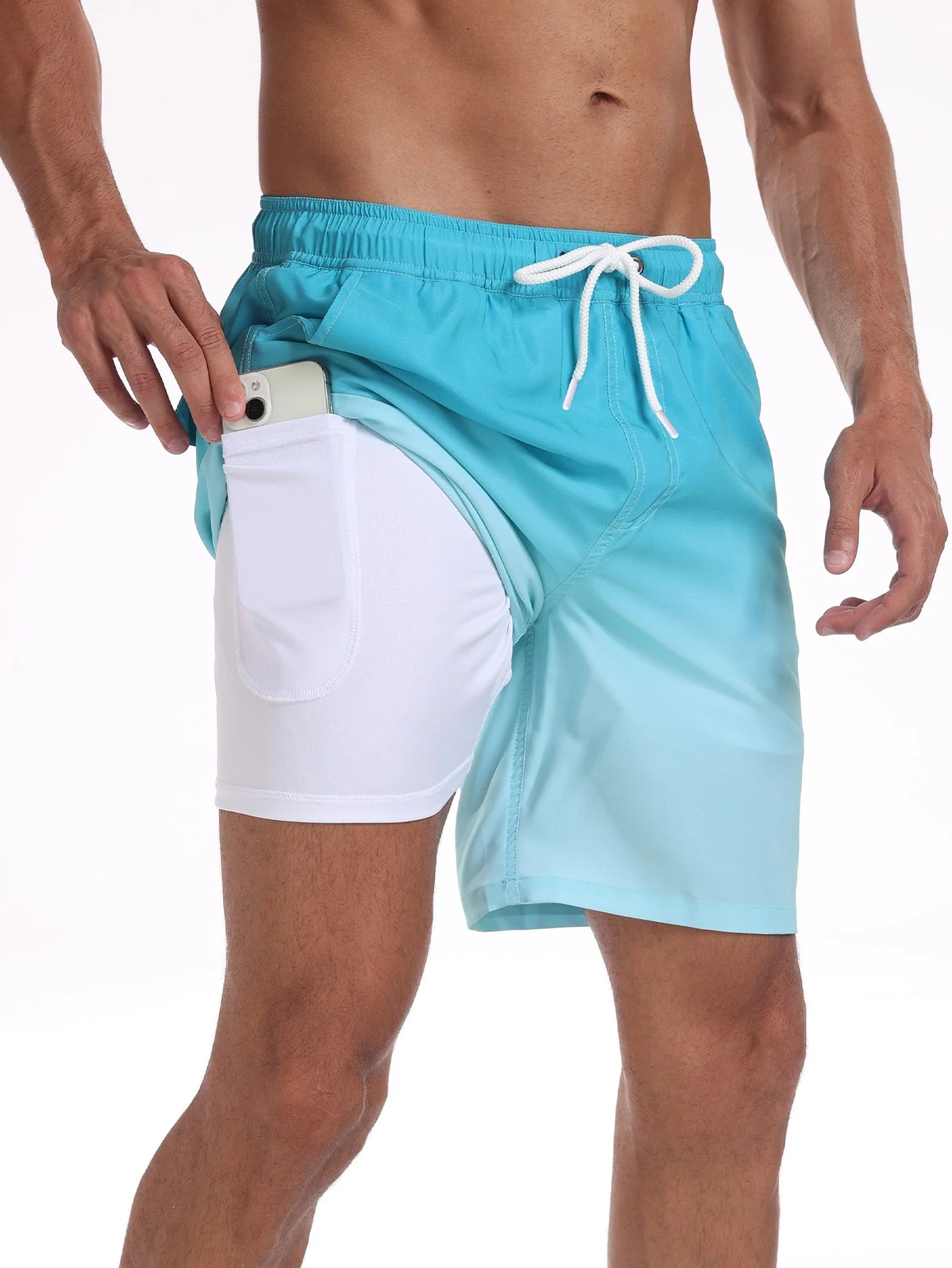 Stewart® | Drawstring Beach Swim Shorts With Pocket - Image 13