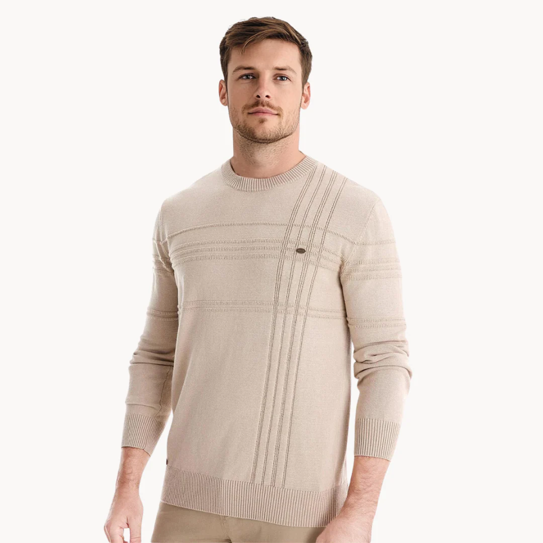 Tedric® | Men'S Checked Pattern Sweater - Image 11