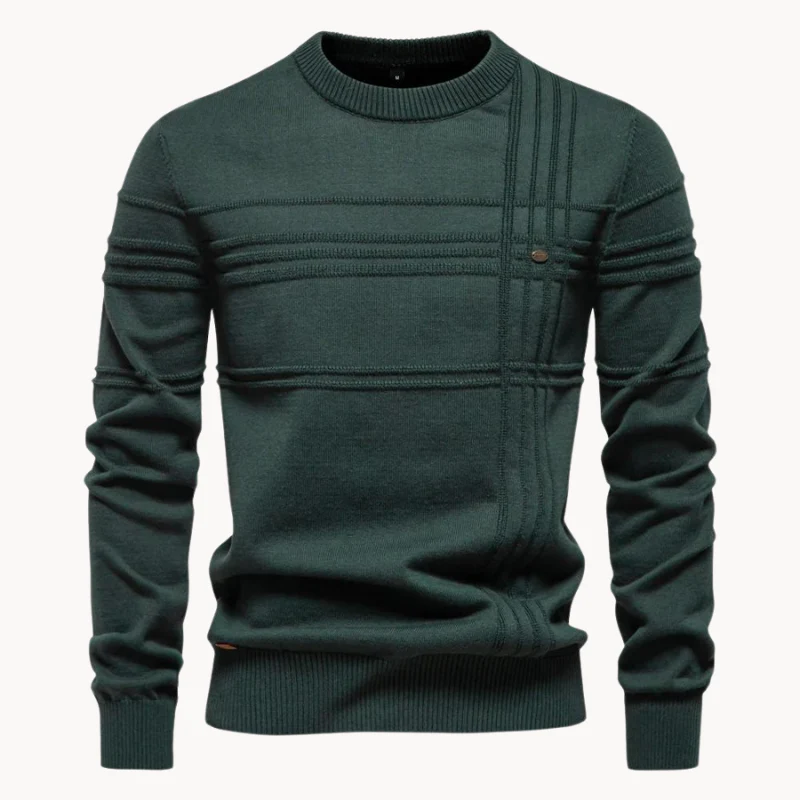 Tedric® | Men'S Checked Pattern Sweater - Image 8