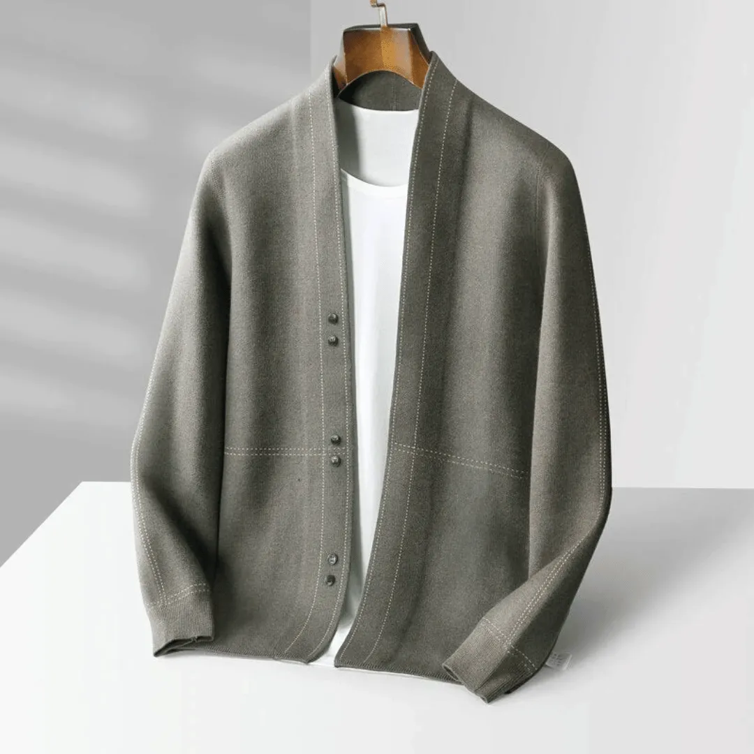 Telesforo | Liam Virgin Wool Cardigan