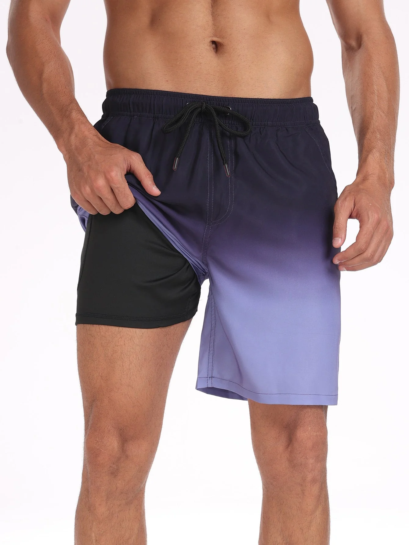 Teodoro® | 2 In 1 Drawstring Beach Swim Shorts With Pocket - Image 24