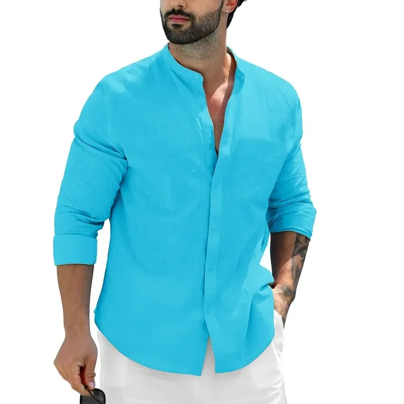 Theo | Casual Linen Shirt - Image 10