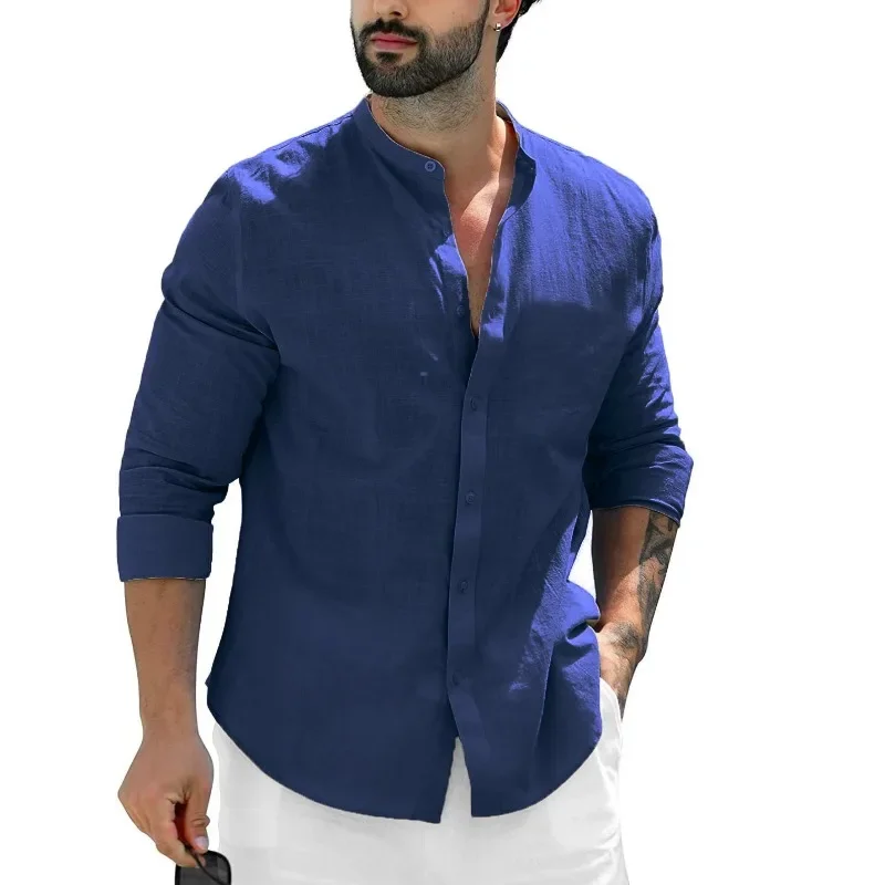 Theo | Casual Linen Shirt - Image 6