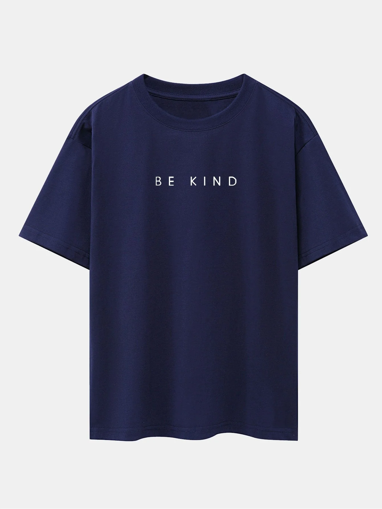 Timoteo® | Slogan Print Drop Shoulder Oversize T-Shirt - Image 10