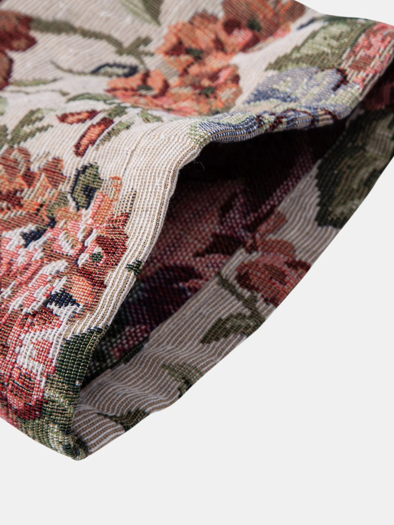 Tito® | Floral Jacquard Cuban Shirt - Image 5