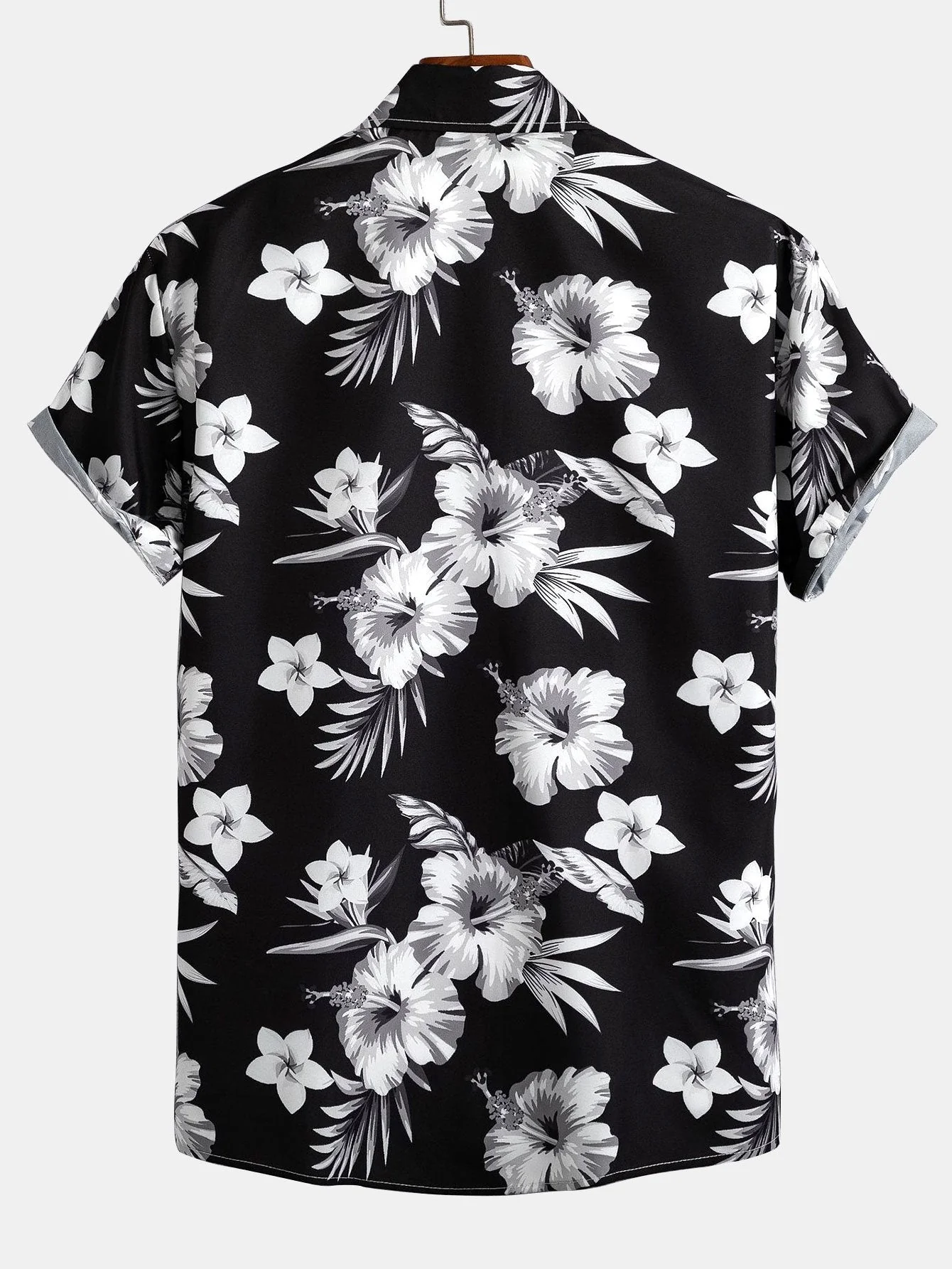 Titus® | Tropical Floral Print Button Up Shirt - Image 2
