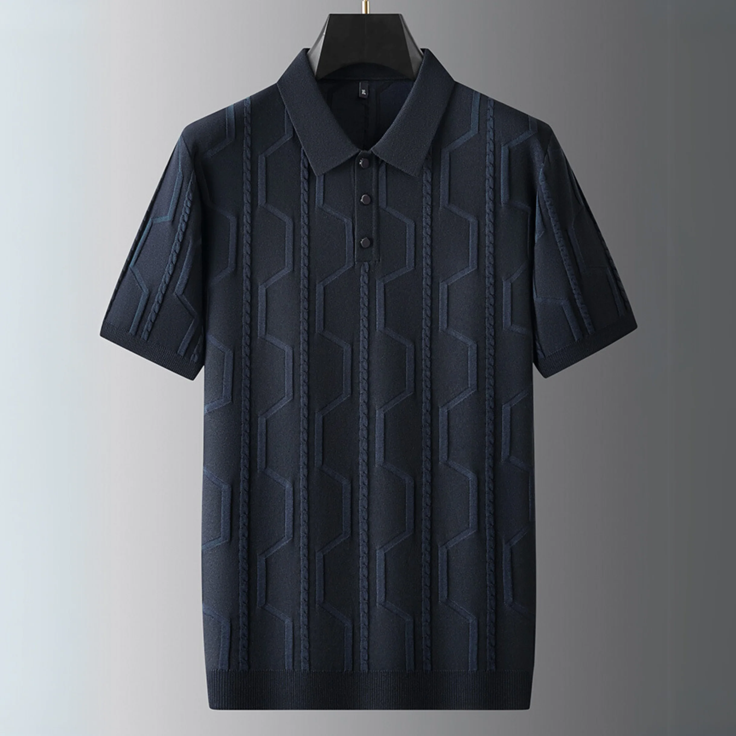 Toby® | Saint Jacques Textured Polo - Image 6