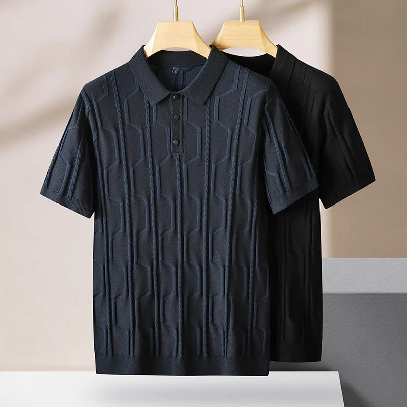 Toby® | Saint Jacques Textured Polo - Image 7