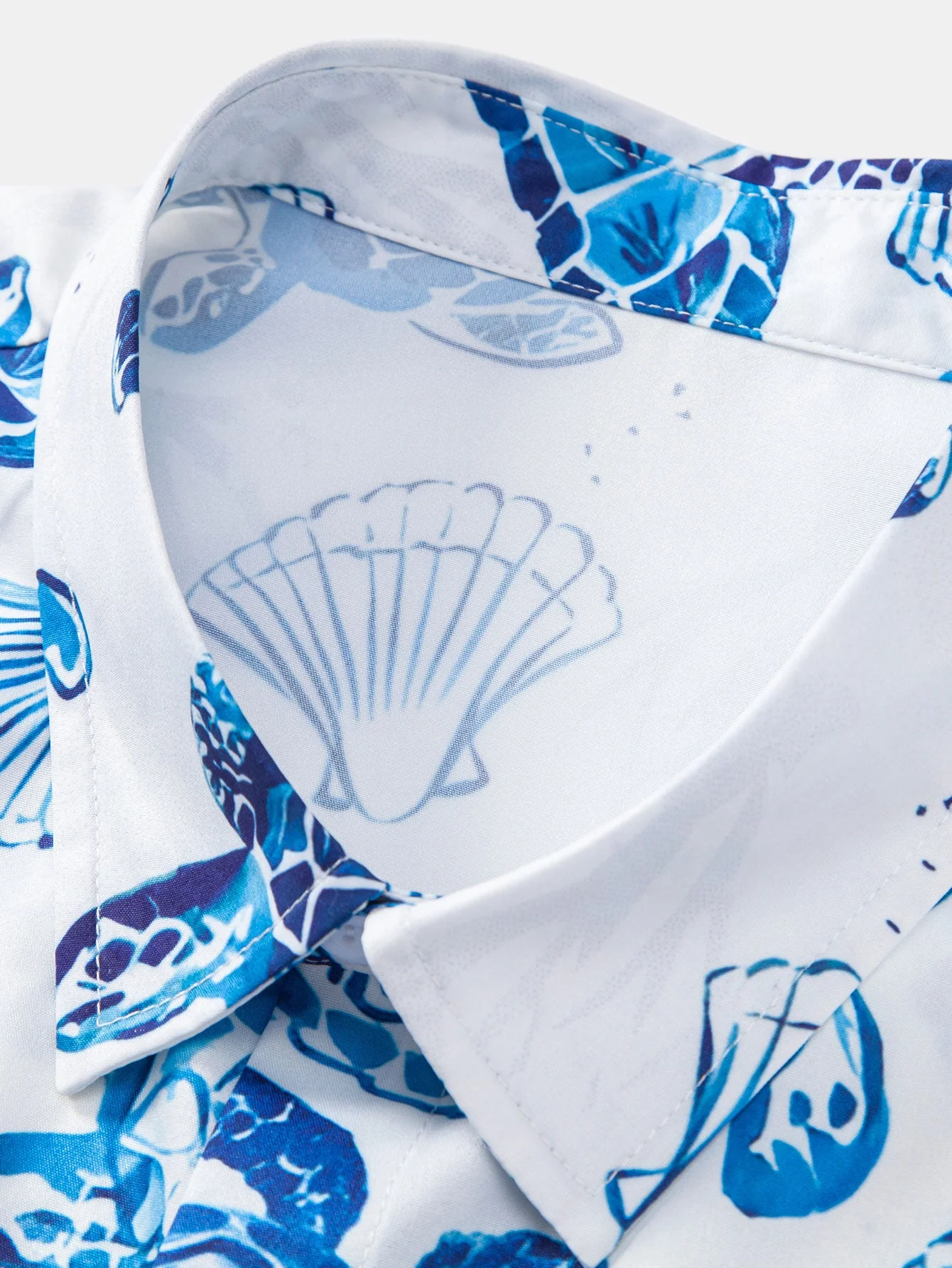 Tom® | Turtle Print Button Up Shirt - Image 3