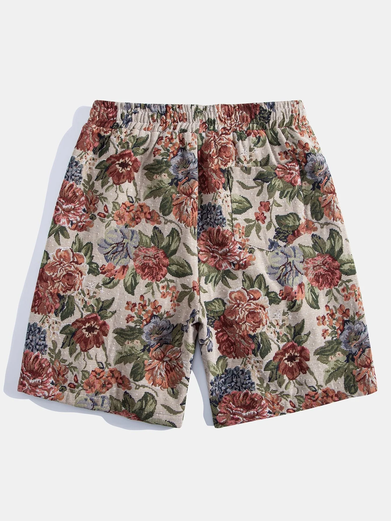 Toribio® | Floral Jacquard Shorts - Image 2