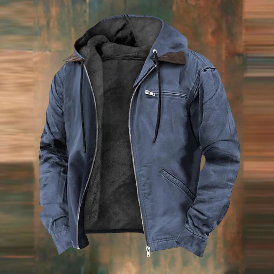 Toribio | Warm winter bomber jacket for men - Image 4