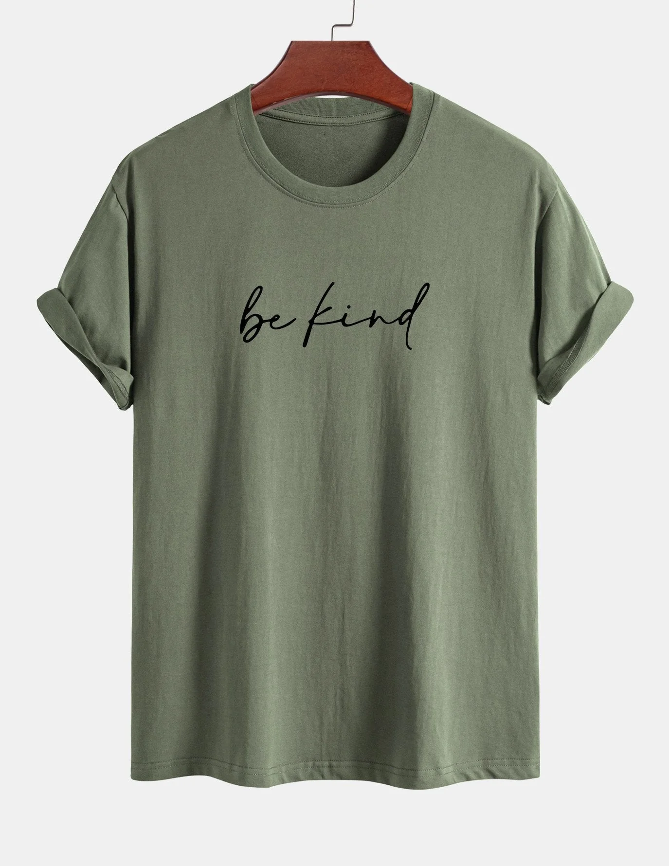 Tristán® | Be Kind Print Cotton T-Shirt - Image 6