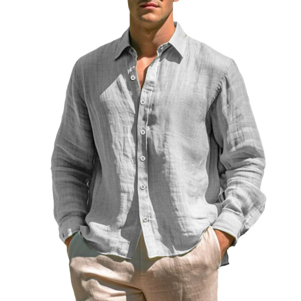 Tristan | Casual Linen Shirt - Image 4