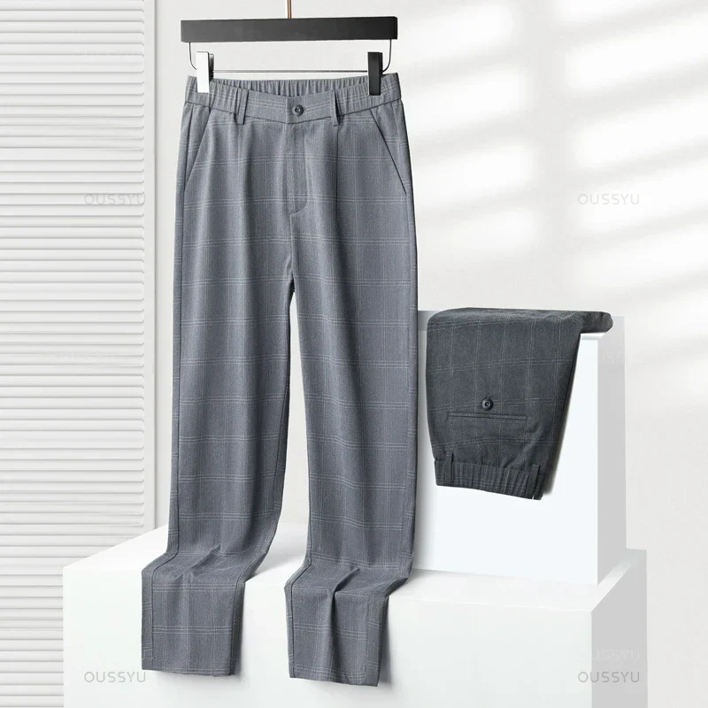 Tristan | Plaid Stretch Pants - Image 8