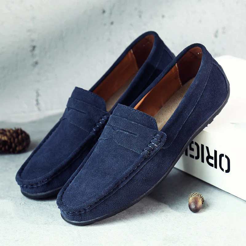 Tyrell | Retro Suede Men's Loafers - Image 6