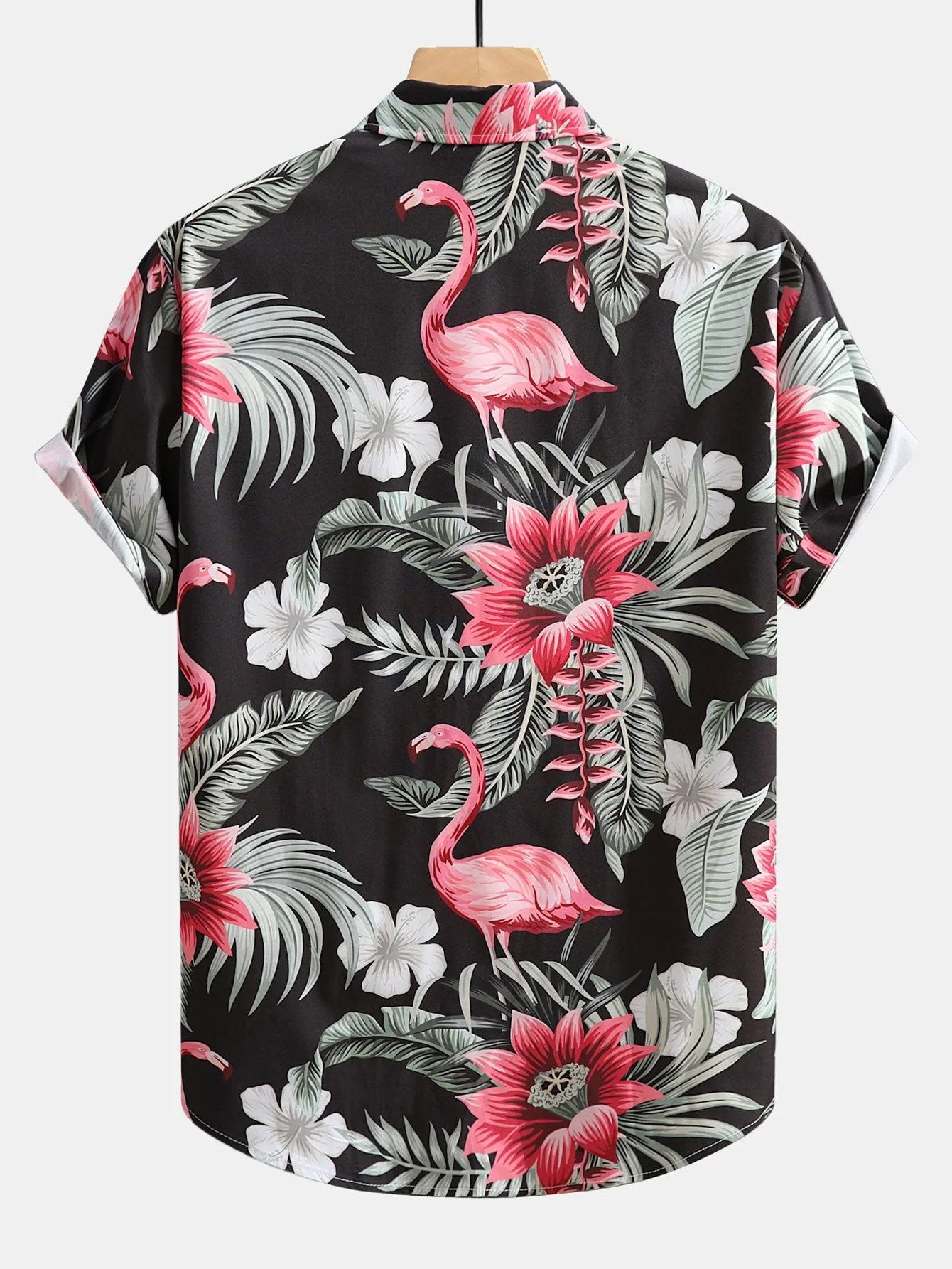 Ulises® | Flower Print Button Up Shirt - Image 2