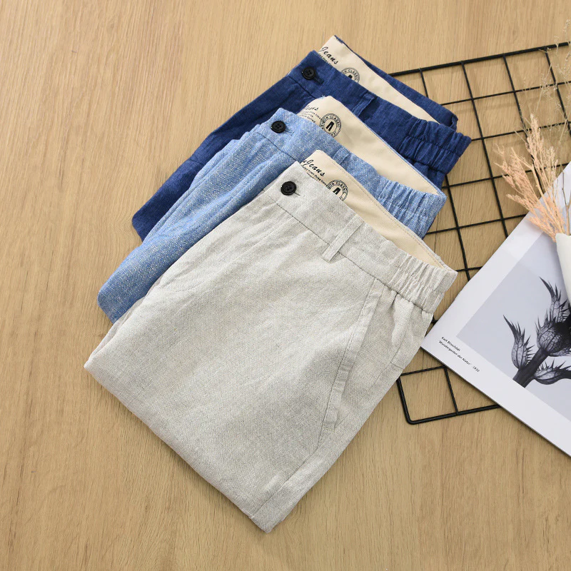 Usher® | Linen Shorts - Image 5
