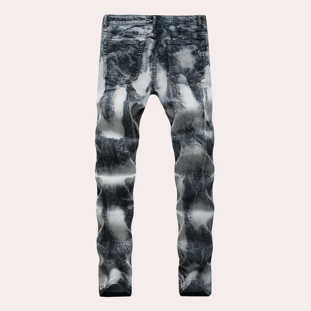 Veremundo® | Fashionable washed men's denim jeans