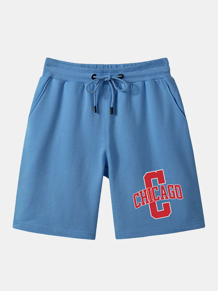 Vicente® | Chicago Print Mid Length Shorts - Image 3