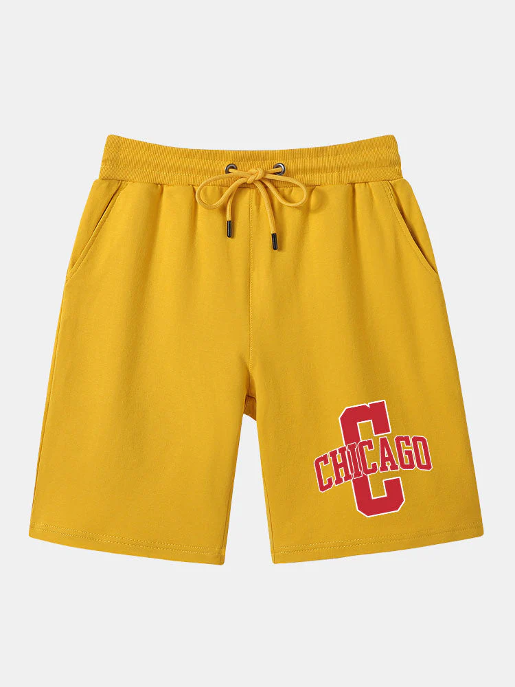 Vicente® | Chicago Print Mid Length Shorts - Image 5