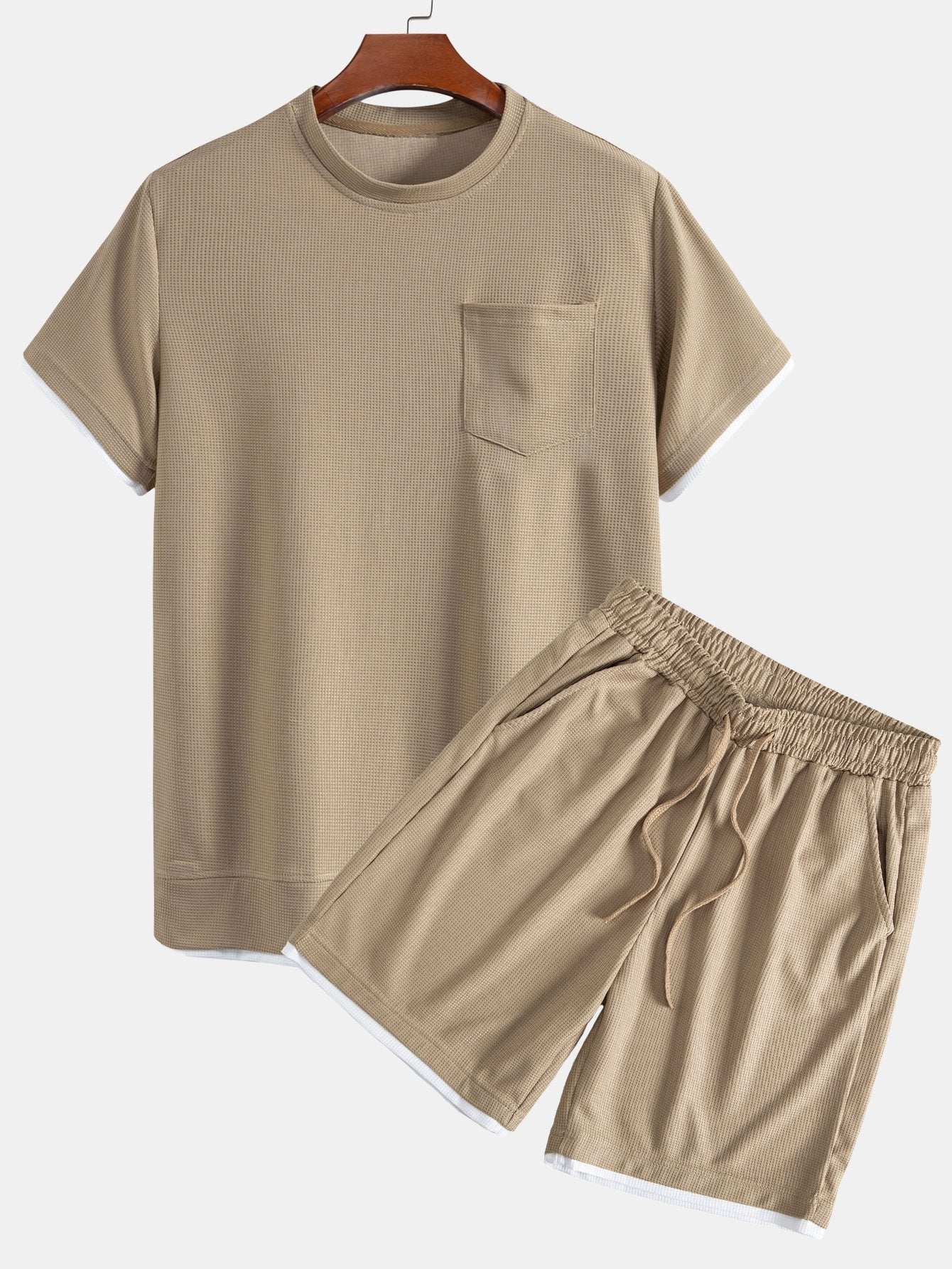 Víctor® | 2 In 1 Waffle T-Shirt & Shorts