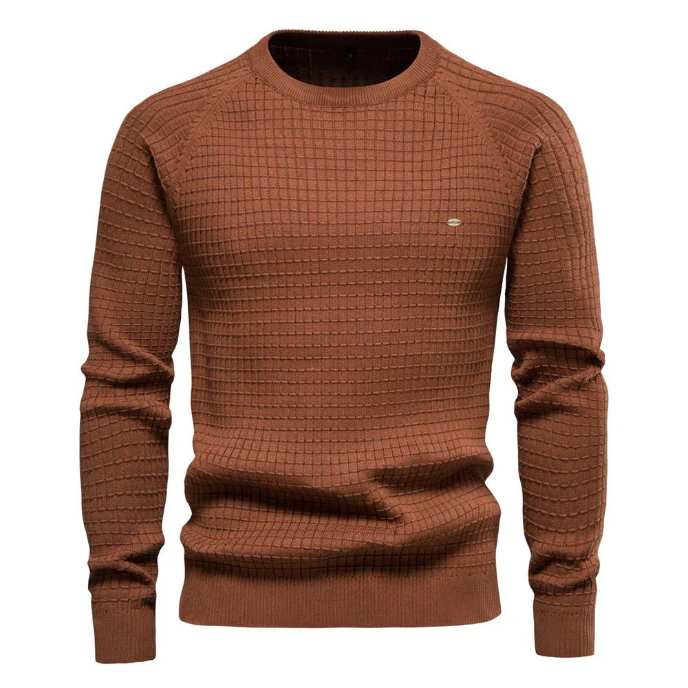 Wallace | Men's Checkered Sweater - Image 3