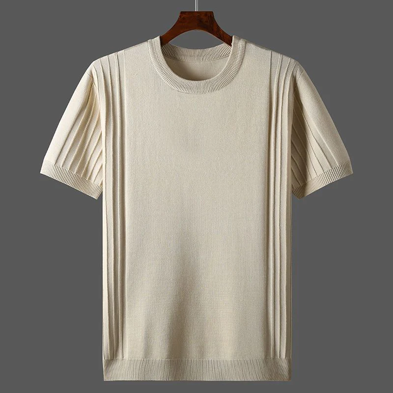 Wes® | Pleated Knit Tee