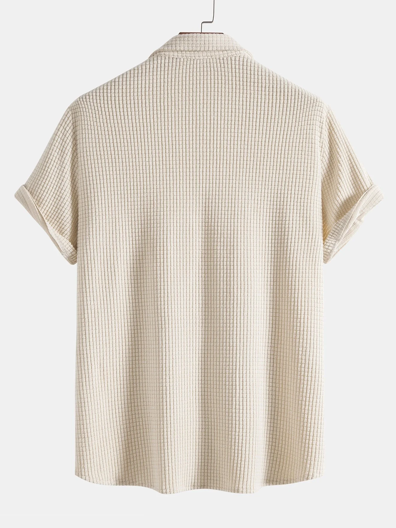 Wesley® | Waffle Button Up Shirt - Image 2