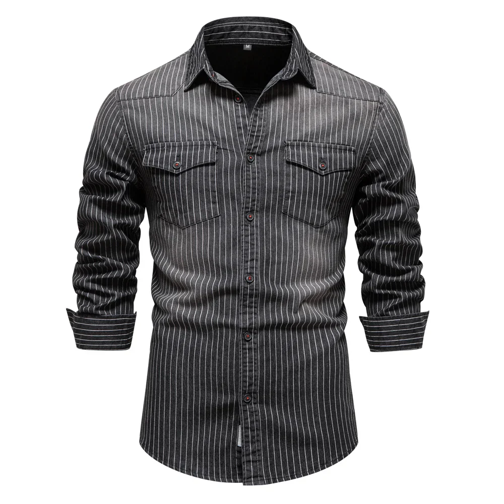 Wilson® | Striped Denim Blouse