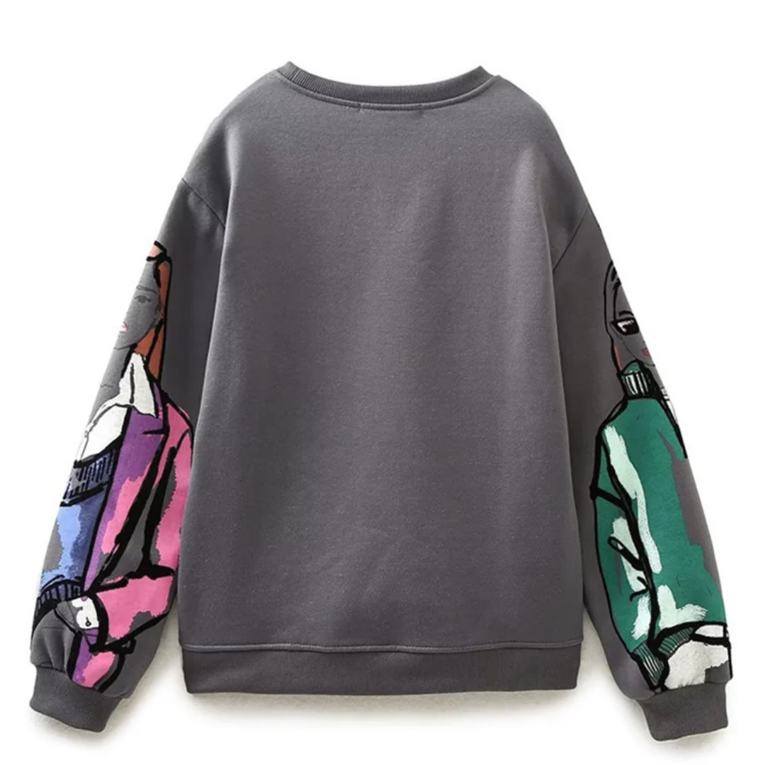 Xavier® | Casual Fall Sweatshirts With Wool Print
