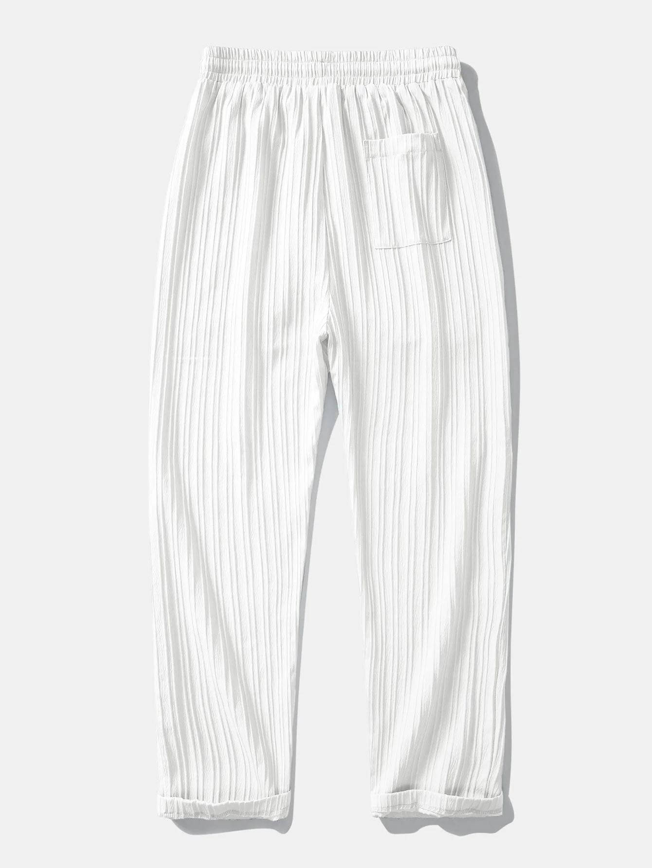 Yanis® | Drawstring Textured Pants - Image 2
