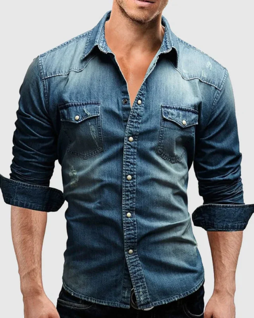 Yonathan® | Denim Shirt - Image 4