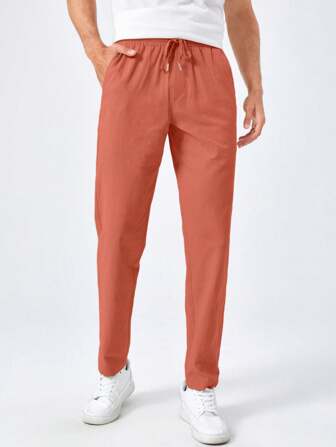Zacary® | Basics Plain Cotton Trousers For Men - Image 2