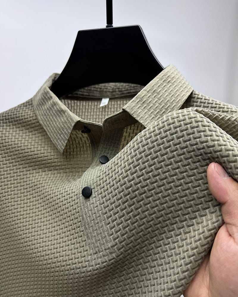 Zachary® | Short sleeve silk t-shirt - Image 2