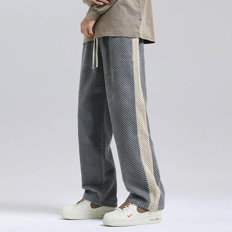 Zackary® | Structured Tracksuit Bottoms With Side Stripes