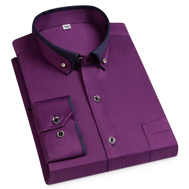 Zander® | Smart Casual Long Sleeve Shirt For Men - Image 4