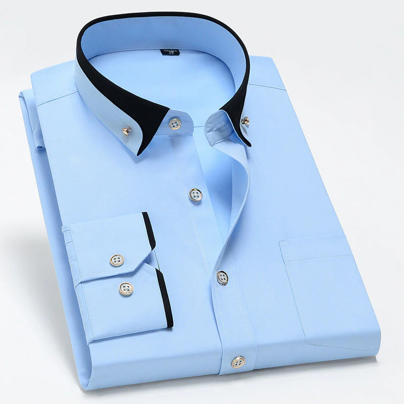 Zander® | Smart Casual Long Sleeve Shirt For Men - Image 5