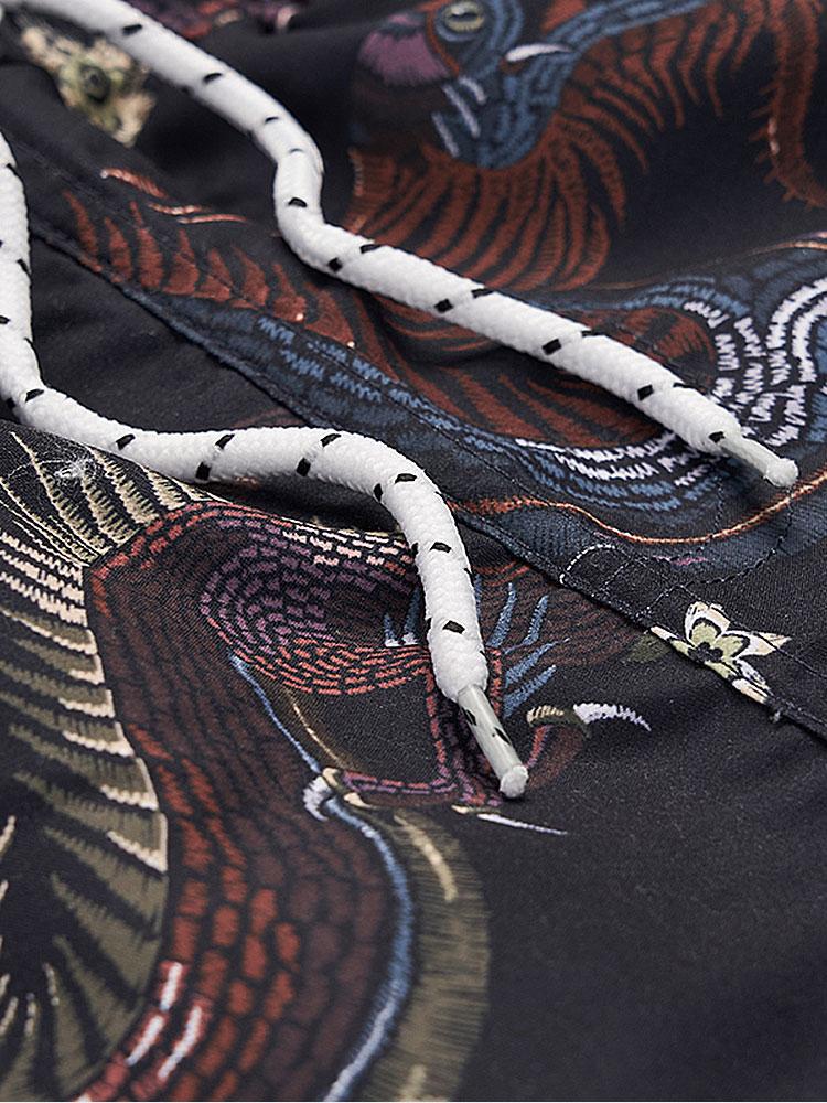 Zane® | Dragon Print Swim Shorts - Image 3