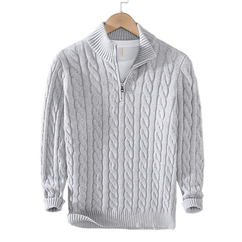 Zane® | Luxury Sweater With Zipper - Image 14