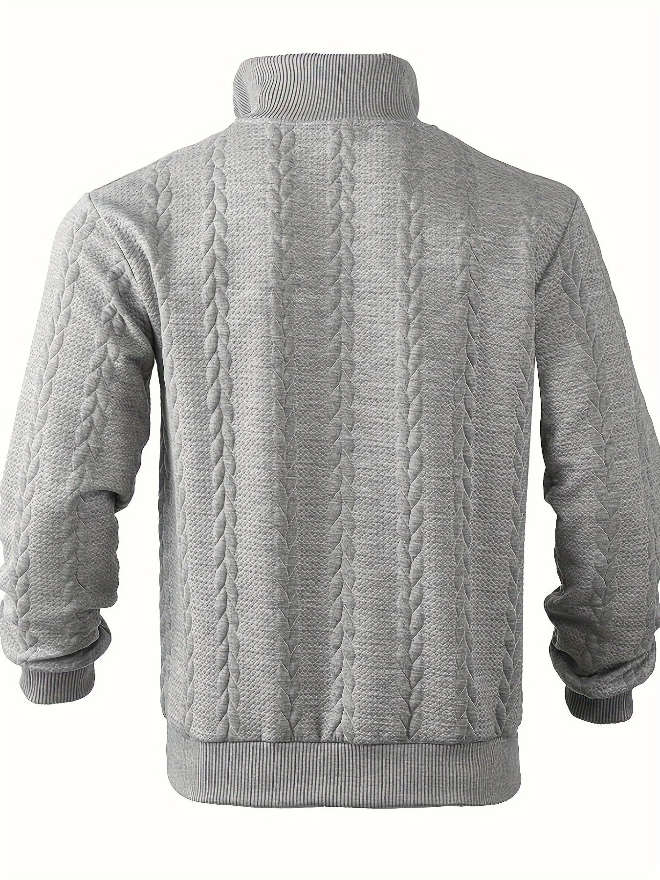 Zephyr® | Vintage Men's Sweater With Zipper - Image 9